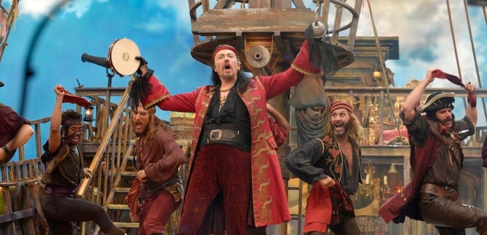 PETER PAN LIVE! -- Dress Rehearsal -- Pictured: Christopher Walken as Captain Hook -- (Photo by: Virginia Sherwood/NBC/NBCU Photo Bank)